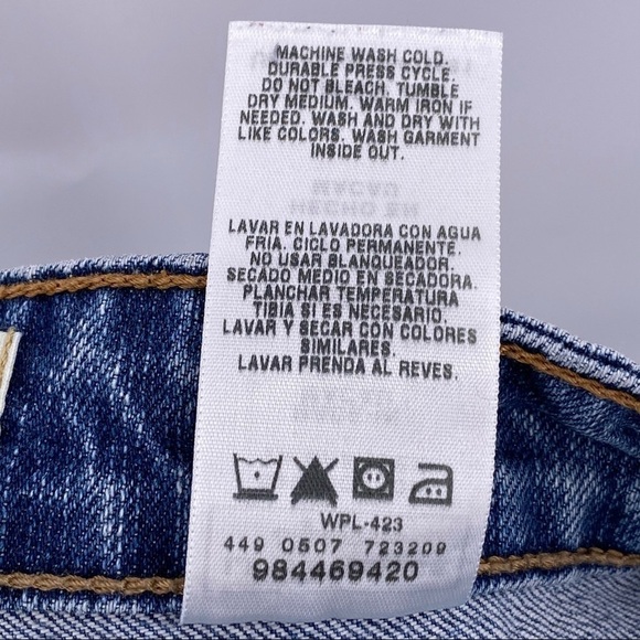 Levi Strauss Signature Mid Rise Bootcut Blue Jeans Women’s Size 6 - Picture 9 of 10